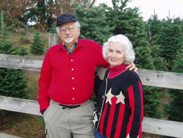 Don and Nancy Miller, owners of Helvetia Christmas Tree Farm